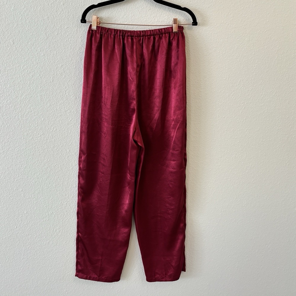 Victorias Secret 90s Gold Label Pajama‎ Set Floral Paisley Size M Valentine Luxe - Picture 9 of 15